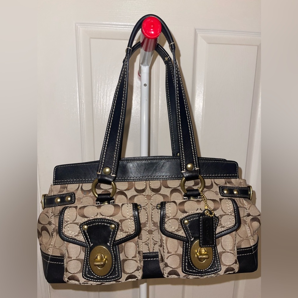 Coach Legacy zip Satchel